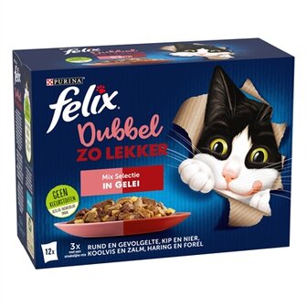 FELIX DUBBEL ZO LEKKER MIX SELECTIE IN GELEI