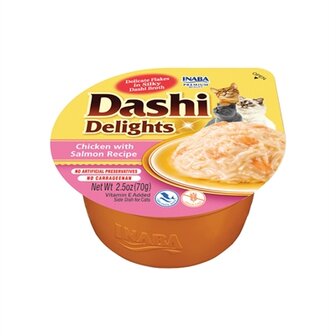INABA DASHI DELIGHTS CHICKEN WITH SALMON RECIPE
