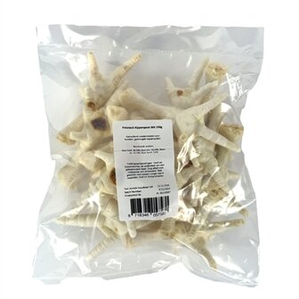 PETSNACK KIPPENPOTEN WIT