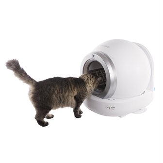 MARTIN AUTOMATISCHE KATTENBAK WIT