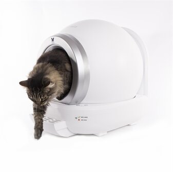 MARTIN AUTOMATISCHE KATTENBAK WIT