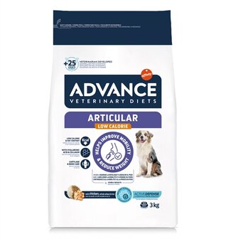 ADVANCE VETERINARY DIET DOG ARTICULAR GEWRICHTEN MINDER CALORIE&Euml;N