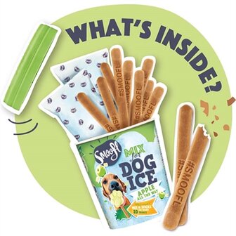 SMOOFL IJSMIX VOOR HONDEN APPEL