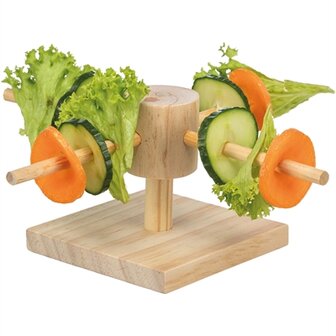 TRIXIE VOER DRAAIMOLEN ONBEHANDELD HOUT