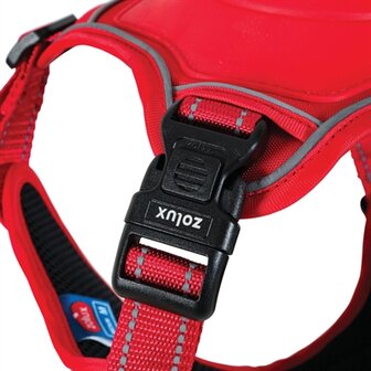ZOLUX EASYRIDE HONDENTUIG ROOD