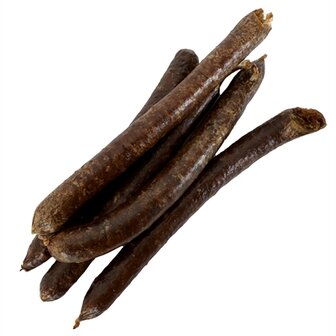 PETSNACK GEDROOGDE WORSTJES