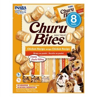 INABA DOG CHURU BITES CHICKEN RECIPE WRAPS