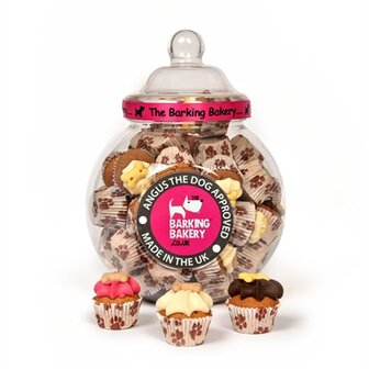 THE BARKING BAKERY VOORRAADPOT MINI ICED WOOFINS