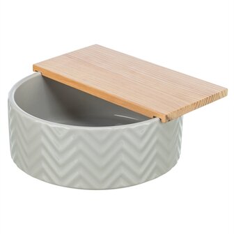 TRIXIE ZANDBAD MET PLATFORM MUIZEN / HAMSTERS KERAMIEK / HOUT