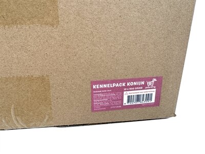 FREDS GESTOOMD VERS VLEES WORST KENNELPACK KONIJN GRAAN EN GLUTENVRIJ
