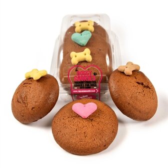 THE BARKING BAKERY MINI ICED WOOFINS TRIO ASSORTI
