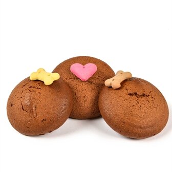 THE BARKING BAKERY MINI ICED WOOFINS TRIO ASSORTI