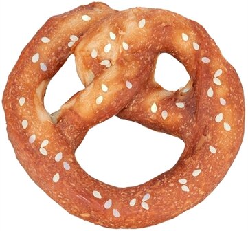 TRIXIE DENTA FUN PRETZEL MET EENDENBORST