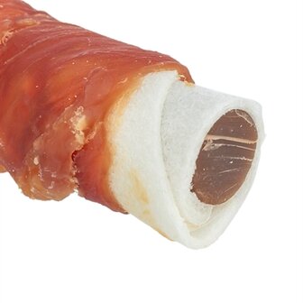 TRIXIE DENTA FUN STICK MET EEND EN KIPPENLEVER