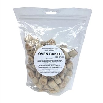 DOG TREATZ OVEN BAKED MERGKOEK