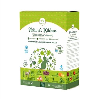 PAWFECT FREEZE DRIED FOODS CAT GOAT RECIPE