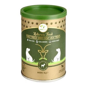 PAWFECT FREEZE DRIED TREATS GOAT