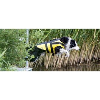 TRIXIE ZWEMVEST GEEL / ZWART