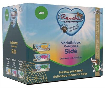 RENSKE VARIATIEBOX SIDE KIP / LAM / KALKOEN GRAANVRIJ