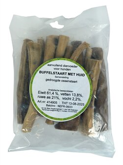 PETSNACK BUFFELSTAART MET HUID