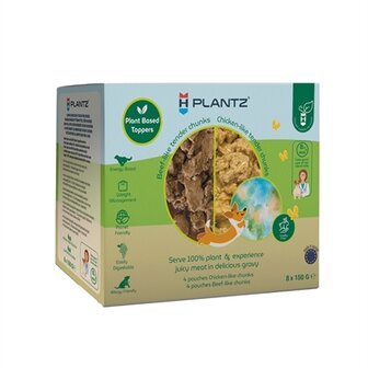 HENART PLANTZ TOPPERS MULTIPACK CHICKEN / BEEF LIKE