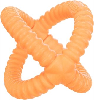 TRIXIE AQUA TOY TREKSPEELTJE TPR ORANJE