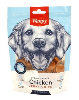 WANPY OVEN-ROASTED CHICKEN JERKY CHIPS