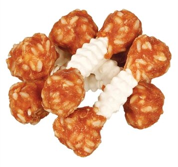 TRIXIE DENTA FUN CHICKEN CHEWING DUMBBELLS