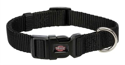 TRIXIE HALSBAND HOND PREMIUM ZWART