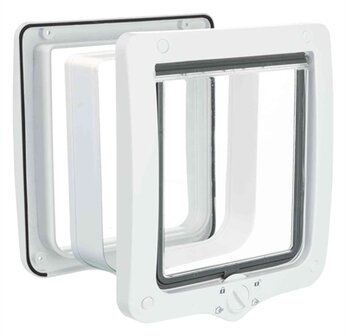 TRIXIE 4-WEG KATTENLUIK XL INCLUSIEF TUNNELSTUK WIT