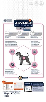 ADVANCE VETERINARY DIET DOG GEVOELIGE HUID MEDIUM / MAXI