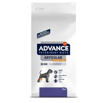 ADVANCE VETERINARY DIET DOG ARTICULAR GEWRICHTEN MINDER CALORIE&Euml;N