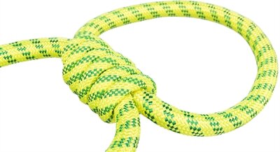 TRIXIE AQUATOY TOUW TREKSPEELTJE RINGEN POLYESTER GEEL / GROEN