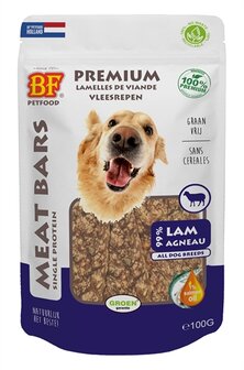 BF PETFOOD MEAT BARS LAM