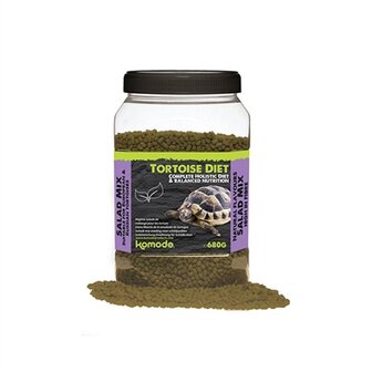KOMODO VOER SCHILDPAD SALADE MIX