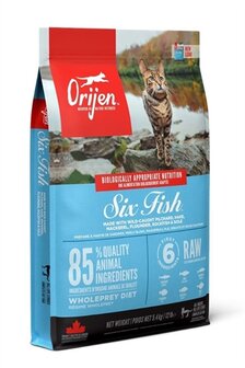 ORIJEN WHOLE PREY 6 FISH CAT