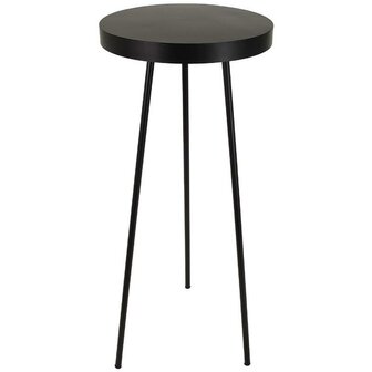 Round Table - Black Metal - &Oslash;42,5 X &uarr; 98 Cm