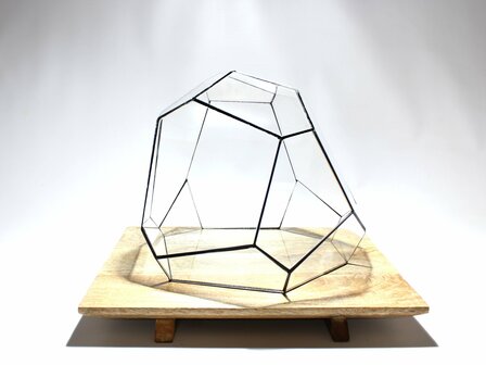 Geometric Terrarium - Torno - Vivarium - &uarr; 28 X 26 X 24 Cm (Lxwxh) - Glass