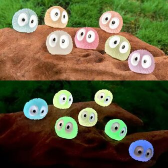 Glow In The Dark - Minis - Multi - &uarr; 1 Cm - 14 Pcs