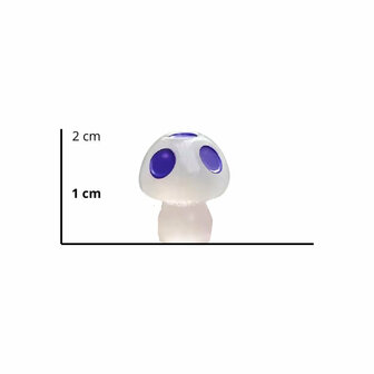 Glow In The Dark - Mushrooms - Multi - &uarr; 2 Cm - 8 Pcs