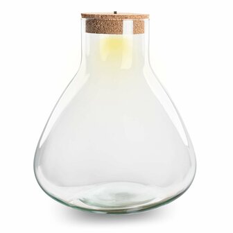 Terrarium With Cork - Sam Xl With Led Cork - &uarr; 32 Cm