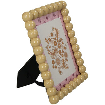 Photo Frame Polyresin &ndash; Beige