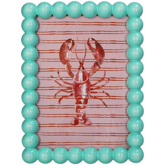 Photo Frame Polyresin &ndash; Turquoise
