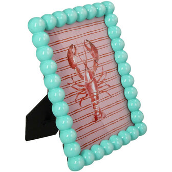 Photo Frame Polyresin &ndash; Turquoise