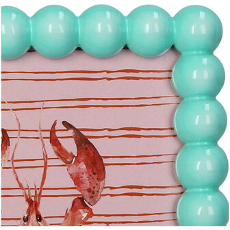 Photo Frame Polyresin &ndash; Turquoise