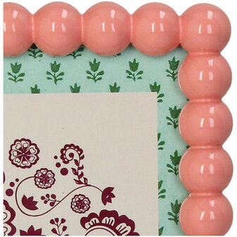 Photo Frame Polyresin &ndash; Peach