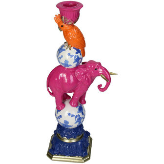 Candleholder - Pink Elephant &uarr; 30 Cm