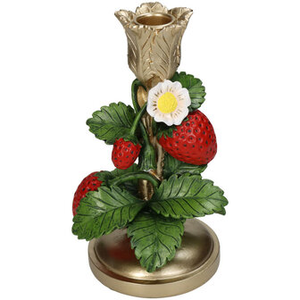 Candle Holder - Strawberry Gold &uarr; 20 Cm