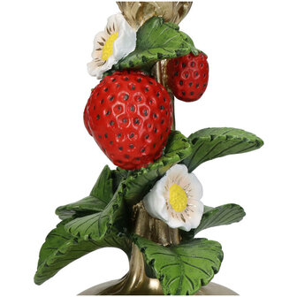 Candle Holder - Strawberry Gold &uarr; 20 Cm