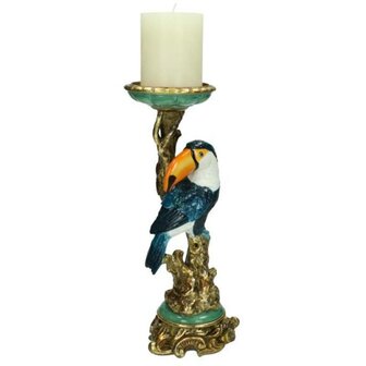 Candle Holder - Toucan Multicolor &uarr; 30 Cm
